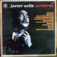 Lp: Javier Solís: Sombras Edición: Costa Rica - 1965