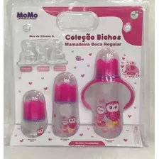 Conjunto De Mamadeiras Bico Ortodôntico Coleção Bichos