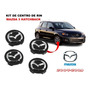 Par Centros Rin Cromados Mazda 3 Hatchback 2004-2009 56 Mm