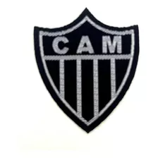 Escudo Bordado Atlético Mineiro Galo Cam 5cm X 6cm Costura