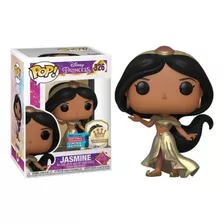 ¡funko Pop! ¡exclusivo En Oro De La Princesa Jasmine #326 De Disney