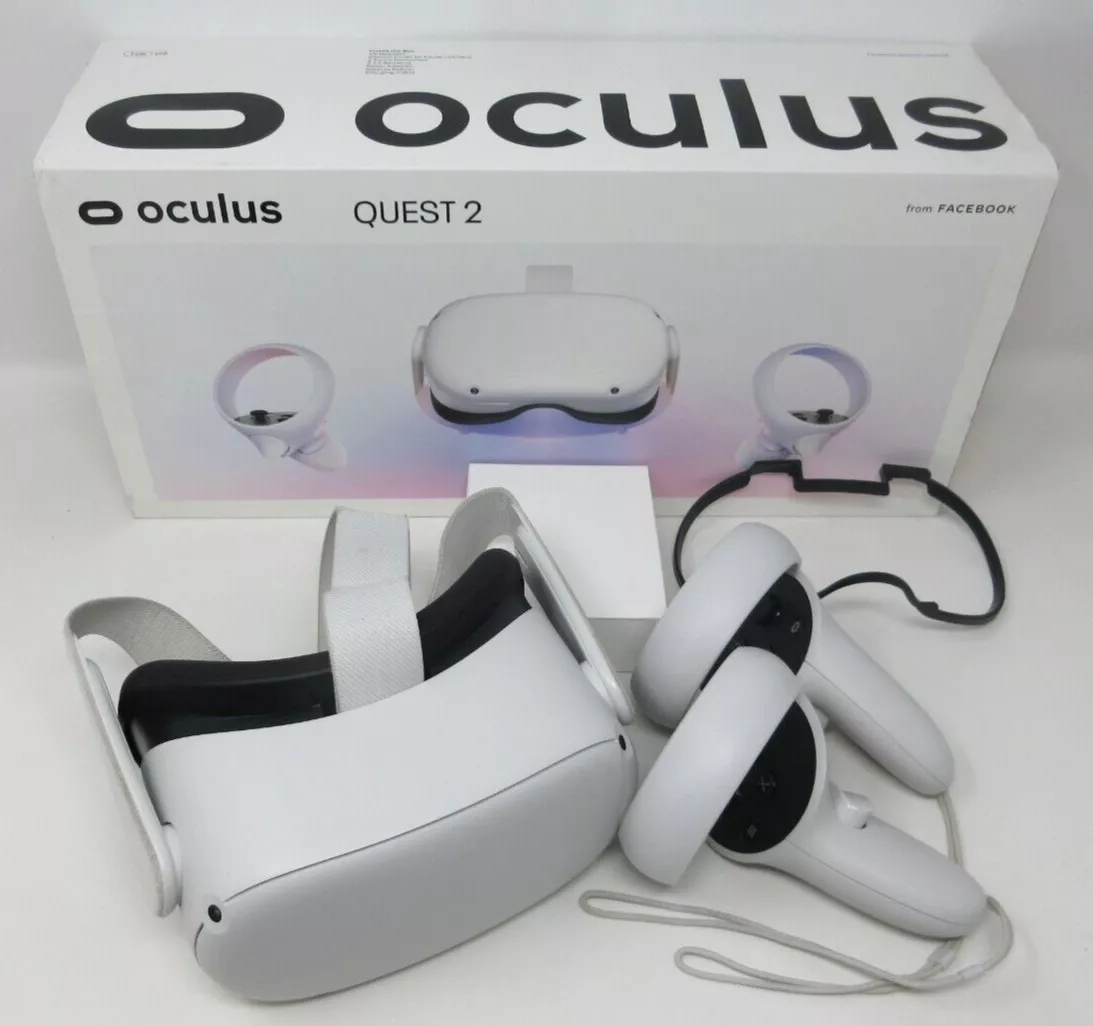 Meta Oculus Quest 2 128gb Standalone Vr Headset - White