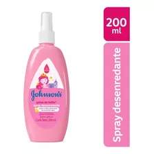 Spray Para Peinar Johnsons Baby Gotas Brillo X 200ml