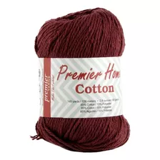 Premier Yarns Solid Home - Ovillo De Lana, Color Burdeos