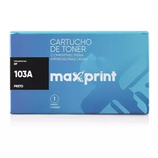 Cartucho De Toner Maxprint 103a Preto Novo