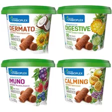 Kit 4 Snack Symbioplex Spin Digestive/imuno/calming/dermato