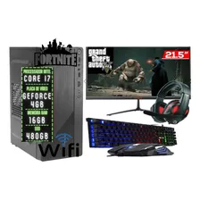 Pc Gamer I7 860 16gb Ssd 1tb Placa Video 4gb W10 Brinde Wifi