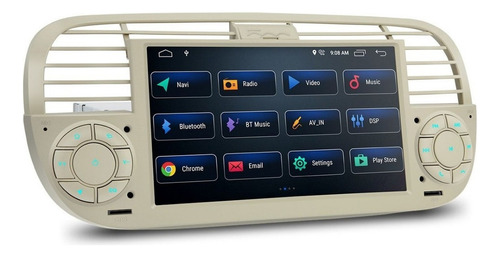 Radio Fiat 500 2009-2015 Carplay Wifi Gps Android Bluetooth Foto 3