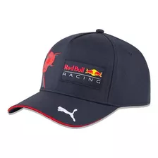 Gorra Puma Checo Pérez Original F1 Red Bull Plana Y Curva Og