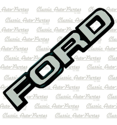 Emblema Letras De Cajuela Ford Mustang 79 A 82 Foto 2