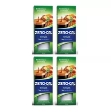 Adoçante Líquido Zero-cal Stevia 80ml Kit C/4