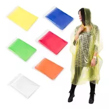 Capa Poncho Impermeable Plástico Lluvia X 200 Unidades