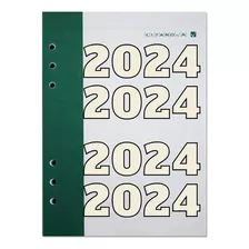 Repuesto Agenda Citanova Semanal Clásico N°8 2024 16,5x23cm 