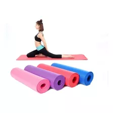 Mat De Yoga 8mm Alfombra De Ejercicio Múltiples 