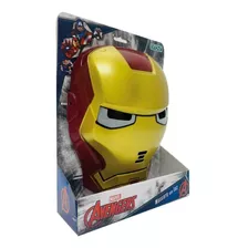 Iron-man Mascara Careta Con Luz Avengers Marvel Orig. Ditoys