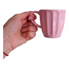 Taza Café Vainilla Cerámica Colores Pocillo 150 Cc