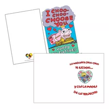 Tarjeta Simpsons - Trenecito Choo-choo - Rapha - L3p