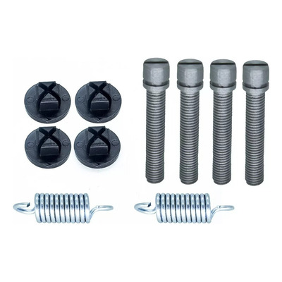 Parafuso Regulagem Farol Opala 69 74 Mola Bucha Regulador Gm