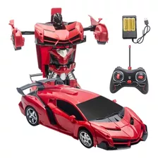 Carro Control Remoto Se Convierte En Robot Transformers 1:12