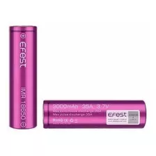 2 Bateria 18650 Efest Imr 3000 Mah 35a High Drain