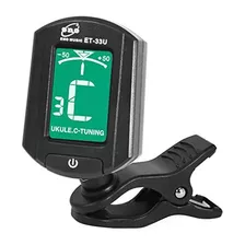 Et 33u Clipon Ukulele Tuner (afinador De Ukulele Et 33u...