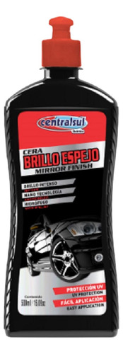 Kit Cera Efecto Brillo Espejo Centralsul 500ml + Aplicador E Foto 3