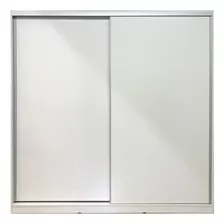 Placard Ropero Carpintería Rivadavia 180 X 180 - Puertas Corredizas - Perfileria De Aluminio Superior E Inferior