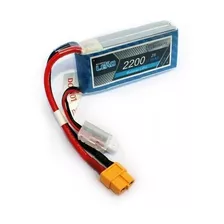 Bateria 7,4v 2200mah - Dimensões Reduzidas Automodelo E Aero