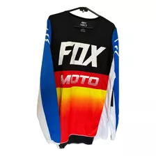 Equipo Fox Azul Buso L, Pantalón 34, Motocross Enduro Mtb