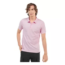 Camiseta Polo Hombre Basic Cad Rosada