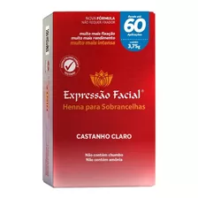 Kit Henna Expressão Facial 3,75g - 5 Castanho Claro