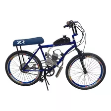 Bicicleta Motorizada 80cc Banco Mobilete Xr Aro 26 Aero Mtb