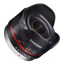 Lente Samyang Sy75mft-b 7.5mm F / 3.5 Para Micro Four Thi...