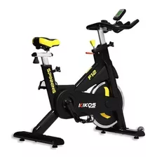 Bicicleta Ergométrica Kikos Pro F12 Para Spinning Cor Preto