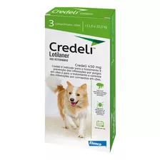 Credeli Antipulgas Carrapatos Cães 11 A 22kg (cx 3 Comp.)