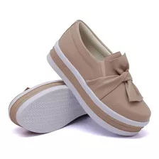 Slip On Feminino Flat Form Dkshoes (fábrica) Vários Modelos