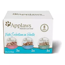 Applaws Alimento Hmedo Natural Para Gatos, Paquete De 8, Ali