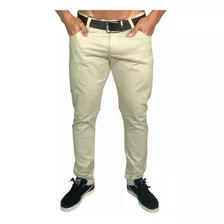 Calças Jeans Sarja Masculina Skinny C/ Lycra Coloridas Pront