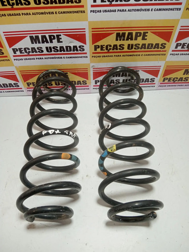Par De Molas Traseira Vw Fox 1.0 2006/2008
