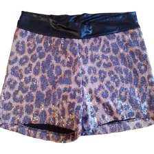 Short De Lentejuelas Talle Xs