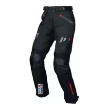 Jm Pantalon Cordura Moto Octane Typhoon Impermeable Negro