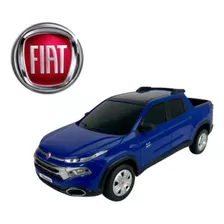 Miniatura Fiat Toro Recarregável C/ Controle Remoto Pickup 