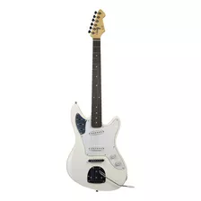 Guitarra Elétrica Tonante Star Light - Corpo Em Alder Cor Branco Orientação Da Mão Destro
