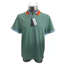 Playera (polo) Verde Penguin Tallas Med Y Gde Mod.ockf3002op