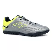 Zapatilla De Futbol De Hombre Patrick Vinicius/h24 Gris