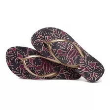 Sandália Havaianas High Light Plataforma 4cm Original Barato