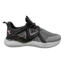 Zapatillas Para Mujer Diadora Sole Negro/grafito/chicle 