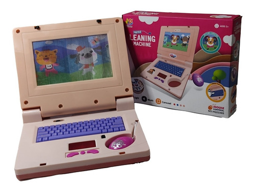 Brinquedo Laptop Infantil  Musical Com Som E Luzes  Animais 