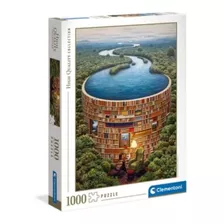 Puzzle Clementoni High Quality Bibliodame 1000 Peças