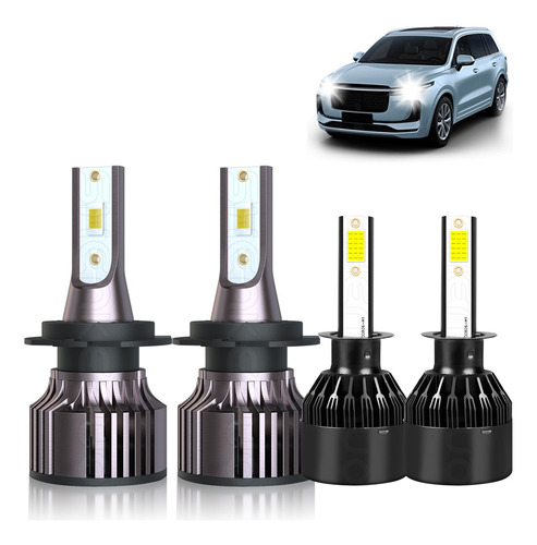 Bombillas Led Blancas Para Faros Delanteros Para Peugeot 206